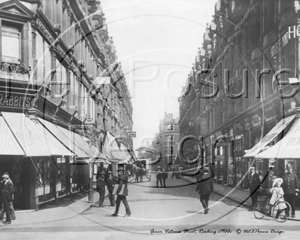 Queen Victoria Street, Reading in Berkshirre c1900s