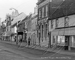 Broad Street, Wokingham in Berkshire c1950s Photographer: Mr or Mrs Goatley of Wokingham Date: 1950s