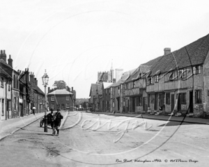 Rose Street, Wokingham in Berkshire c1940s