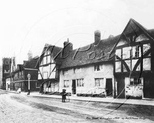 Rose Street, Wokingham in Berkshire c1900s