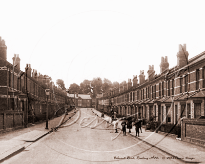 Belmont Road, Reading in Berkshire c1900s