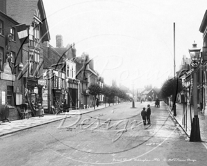 Broad Street, Wokingham in Berkshire c1900s