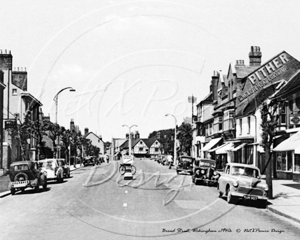 Broad Street, Wokingham in Berkshire c1940s