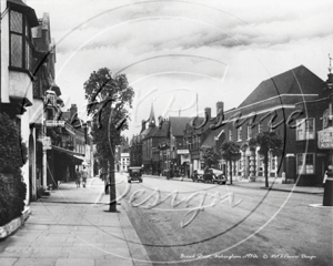 Broad Street, Wokingham in Berkshire c1930s