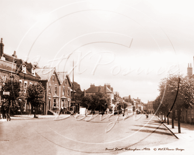 Broad Street, Wokingham in Berkshire c1920s