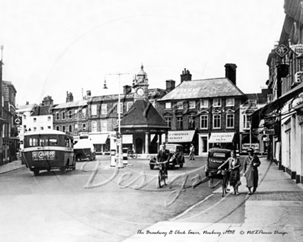 Picture of Berks - Newbury, Broadway c1938 - N1331