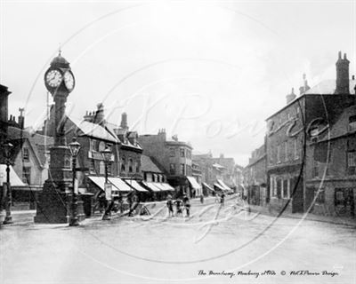 Picture of Berks - Newbury, The Broadway c1910s - N1336