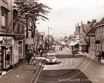 Picture of Berks - Bracknell, High Street c1950s - N1346