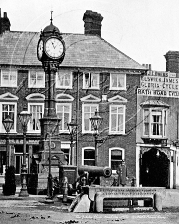 The Jubilee Clock, Newbury in Berkshire c1910s