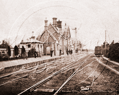 Train Station, Wokingham in Berkshire c1860s