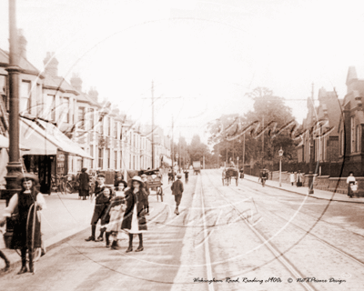 Wokingham Road, Reading in Berkshire c1900s