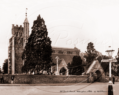 All Saints Church, London Road Wokingham in Berkshire c1930s