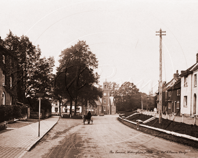 The Terrace and Clock Tower, Wokingham in Berkshire c1920s