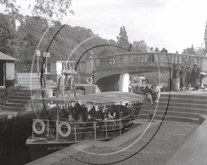 Boulters Lock, Maidenhead in Berkshire c1930s