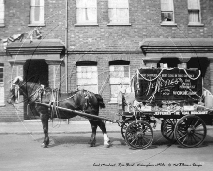 Jeffries, The Coal Merchant in Rose Street, Wokingham in Berkshire c1920s