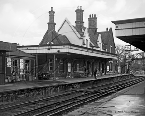 Train Station, Wokingham in Berkshire c1960s