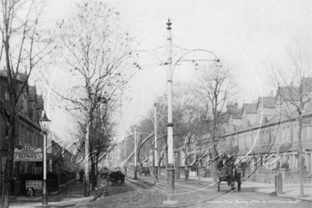 Caversham Road, Reading in Berkshire c1900s