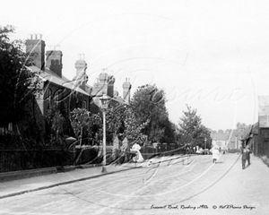 Picture of Berks - Reading, Cross Street c1886 - N2418