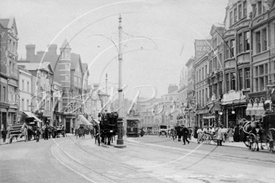 Broad Street, Reading in Berkshire c1900s