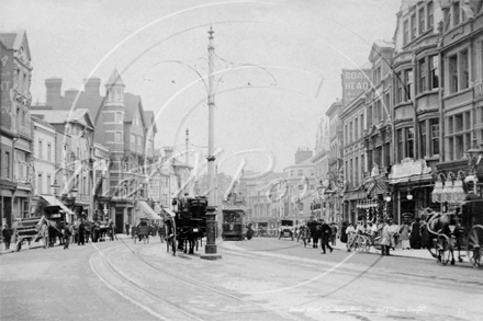 Broad Street, Reading in Berkshire c1900s