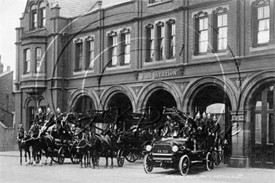 Picture of Cheshire - Stockport, Fire Brigade c1900s - N2278