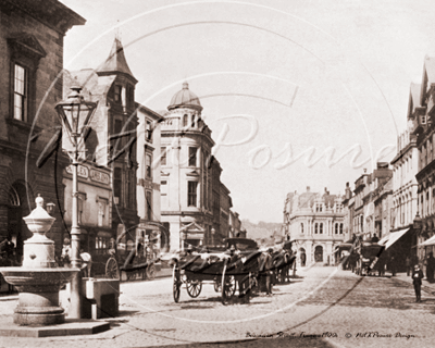 Picture of Cornwall - Truro, Boscawen Street c1900s - N1079