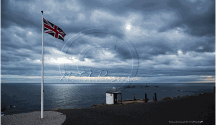 Picture of Cornwall - Lands End at Dusk 2013 - N2589