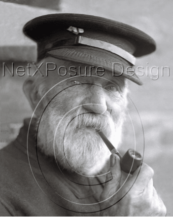 Picture of Devon - Clovelly Fisherman c1930s - N211