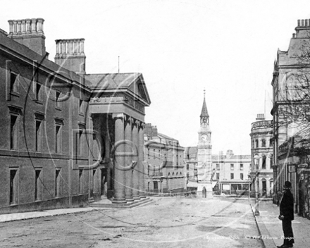 Royal Hotel in Plymouth c1880s