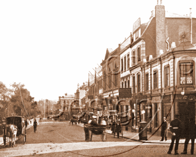 Picture of Hants - Aldershot, High Street - c1900s - N453