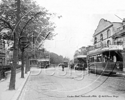 London Road, Portsmouth in Hampshire c1900s