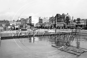 The Hard in Portsmouth in Hampshire c1950s