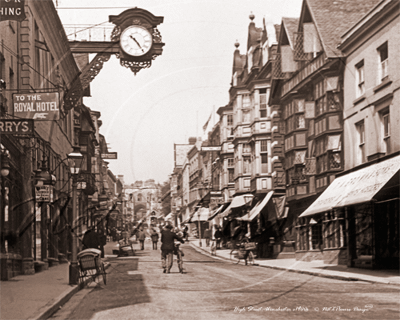 Picture of Hants - Winchester, High Street c1900s - N2560