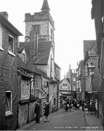 Picture of Herts - St Albans, French Row c1930s - N2037