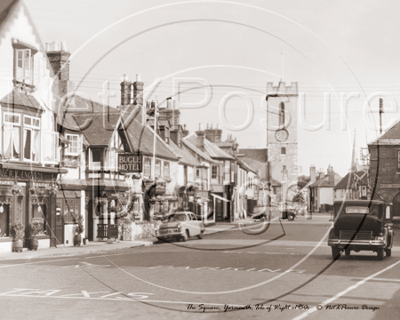 Picture of Isle of Wight - Yarmouth, The Square c1950s - N803