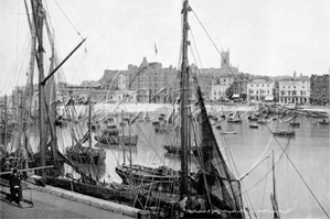 Picture of Kent - Margate, The Harbour and Jetty - N2539