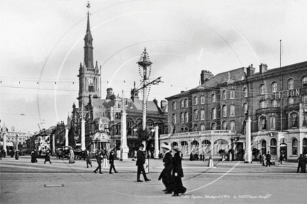 Talbot Square, Blackpool in Lancashire c1910s