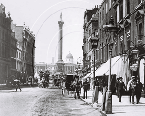 Picture of London - Whitehall c1890s - N039