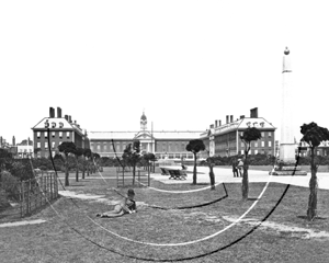 The Royal Hospital, Chelsea in South West London c1890s