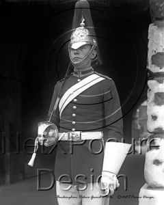 A Guard at Buckingham Palace in London c1930s