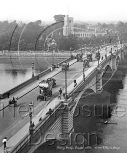 Putney Bridge in London c1910s