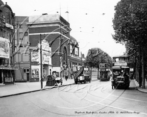 Shepherds Bush Green in West London c1920s