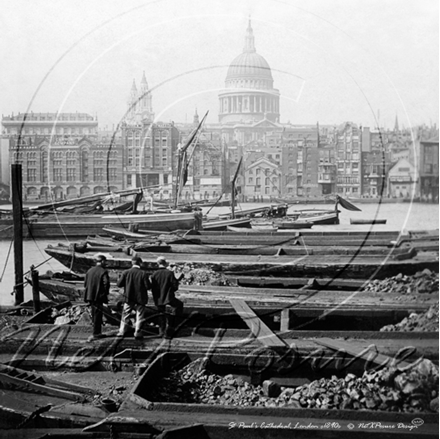 Picture of London - St Paul's Cathedral c1890s - N1484