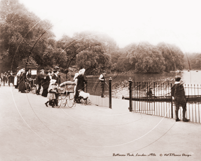 Picture of London, SW - Battersea, Park c1910s - N1580