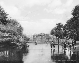 Clapham Common Pond in South West London c1900s