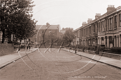 Carthew Villas, Hammersmith in West London c1930s