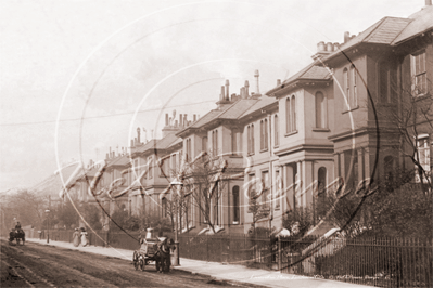 Launceston Place, South Kensington in London c1900s