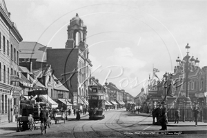 Mitcham Road, Tooting in South West London c1912