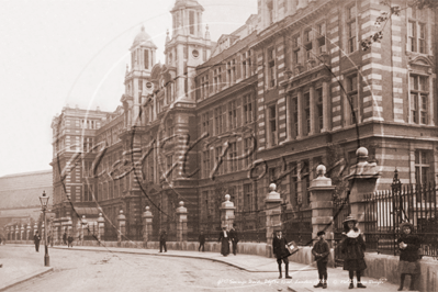 Blythe Road, Hammersmith in West London c1900s