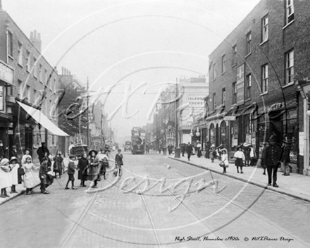 Picture of Middx - Hounslow, High Street c1900s - N1238